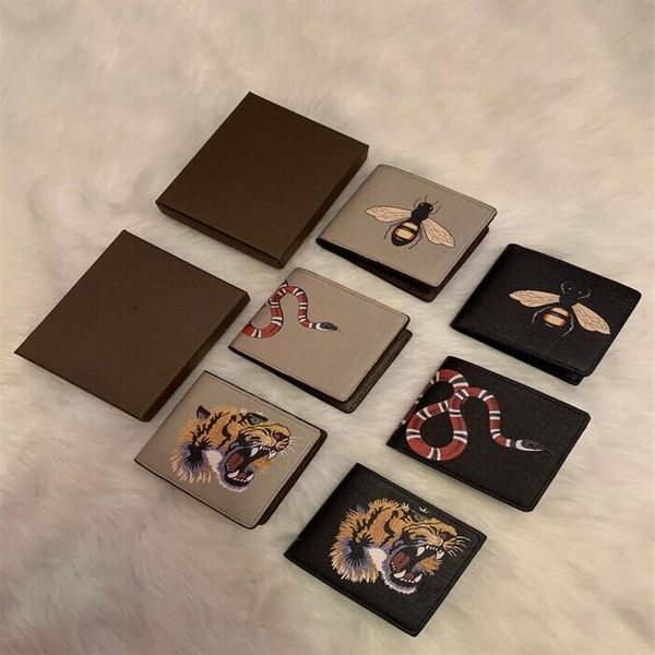 mens wallet men's leather snake tiger bee wallets for men purse wallet designer animal printed v5193d, Red;black 
mens wallet men's leather snake tiger bee wallets for men purse wallet designer animal printed v5193d, Red;black