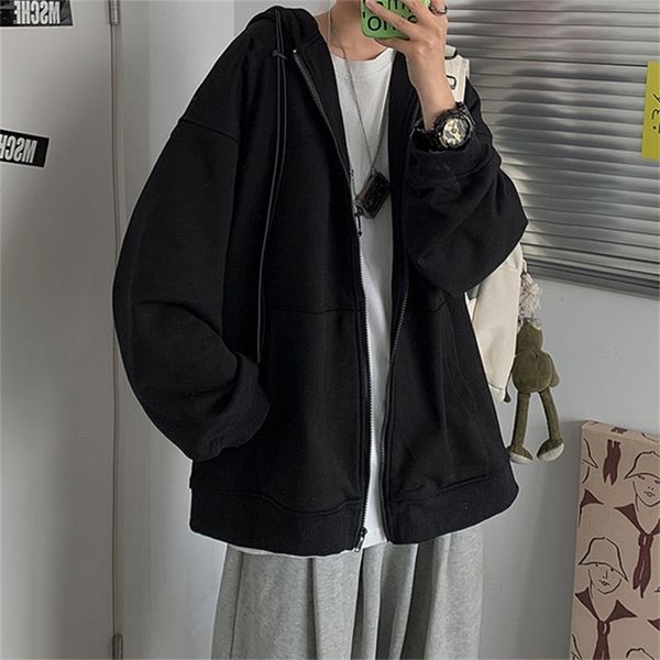 men's hoodies sweatshirts oversized hoodie jacket male student autumn korean loose zipper cardigan sweatshirt harajuku hoodie men cloth, Black
men's hoodies sweatshirts oversized hoodie jacket male student autumn korean loose zipper cardigan sweatshirt harajuku hoodie men cloth, Black
