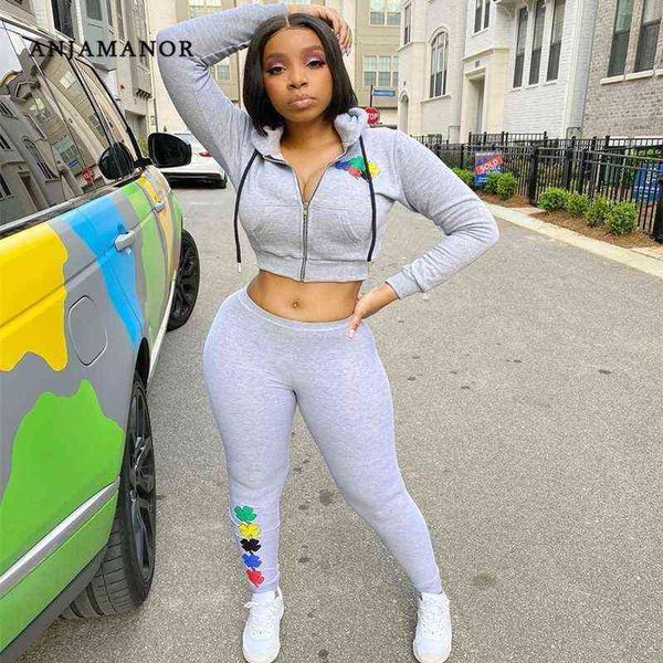 women's two piece pants anjamanor zipper hoodie sports tracksuit two piece set women long sleeve and pants 2pc outfits woman joggers se, White
women's two piece pants anjamanor zipper hoodie sports tracksuit two piece set women long sleeve and pants 2pc outfits woman joggers se, White
