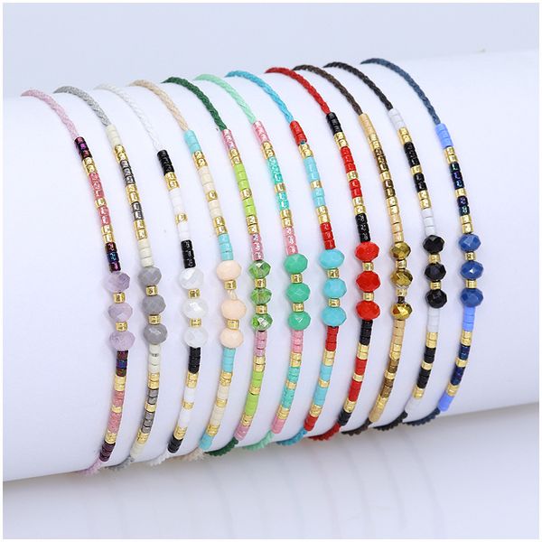 miyuki rice beaded bracelets simple thin wax bracelet bohemian pulsera native style jewelry for women, Golden;silver
miyuki rice beaded bracelets simple thin wax bracelet bohemian pulsera native style jewelry for women, Golden;silver