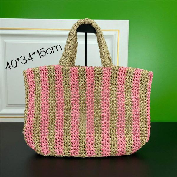 5a designer shoulder tote bag crossbody woman raffia straw pink striped natural raphiabast luxury totes cross body beach bags raphia lhandba
5a designer shoulder tote bag crossbody woman raffia straw pink striped natural raphiabast luxury totes cross body beach bags raphia lhandba