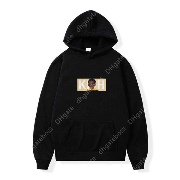 kith fashion hoodie men sweatshirt polar fleece hooded harajuku hip hop casual men's ladies pullover, Black
kith fashion hoodie men sweatshirt polar fleece hooded harajuku hip hop casual men's ladies pullover, Black