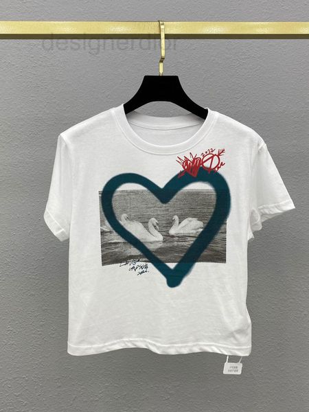 women's hoodies & sweatshirts designer swan english love print round neck short t-shirt 22 summer new slim and versatile sleeve women f, Black
women's hoodies & sweatshirts designer swan english love print round neck short t-shirt 22 summer new slim and versatile sleeve women f, Black