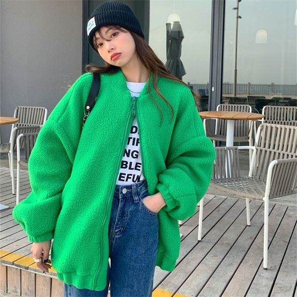 women s jackets korean winter tooling harajuku style coat lambswool keep warm thicken casual loose jacket vintage zipper cotton clothes 2209, Black;brown
women s jackets korean winter tooling harajuku style coat lambswool keep warm thicken casual loose jacket vintage zipper cotton clothes 2209, Black;brown