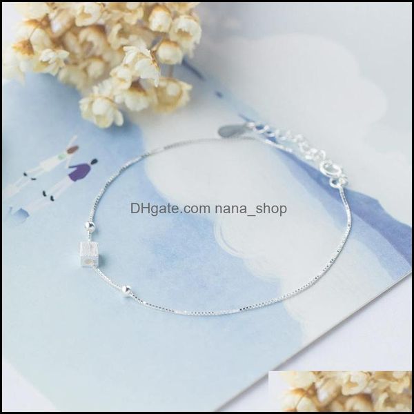 charm bracelets 5pcs/lot simple bracelet pure 925 sterling sier jewelry elegant cube charm bracelets women accessiors 202112 nanashop dhlg6, Golden;silver
charm bracelets 5pcs/lot simple bracelet pure 925 sterling sier jewelry elegant cube charm bracelets women accessiors 202112 nanashop dhlg6, Golden;silver