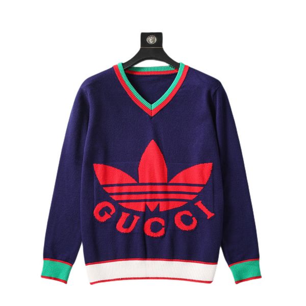 brand designers design fashionable men's sweaters leisure long classic luxury plaid pullover a variety of styles and women's loose, White;black
brand designers design fashionable men's sweaters leisure long classic luxury plaid pullover a variety of styles and women's loose, White;black