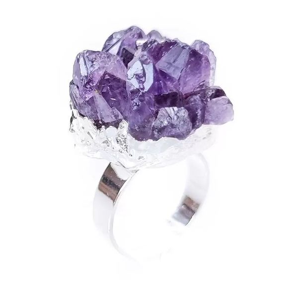 irregular natural crystal stone ring adjustable gold silver plated band rings for women girl party club wedding birthday jewelry
irregular natural crystal stone ring adjustable gold silver plated band rings for women girl party club wedding birthday jewelry