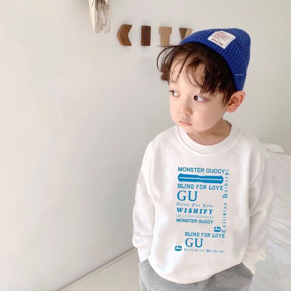 baby sweaters pullover kids designer clothes sweater with letters o-neck 2022 spring autumn long sleeve cotton size 100-150cm, Blue
baby sweaters pullover kids designer clothes sweater with letters o-neck 2022 spring autumn long sleeve cotton size 100-150cm, Blue