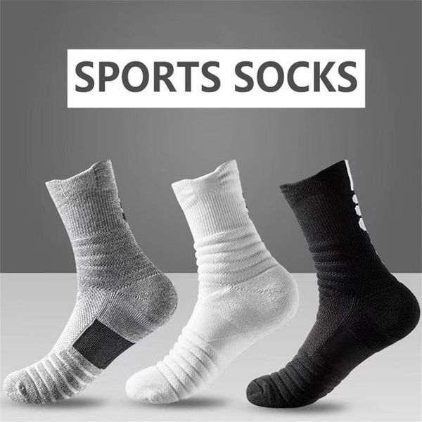 sports socks 3pairslot men's compression stockings breathable basketball cycling moisture wicking high elastic tube 220905, Black
sports socks 3pairslot men's compression stockings breathable basketball cycling moisture wicking high elastic tube 220905, Black