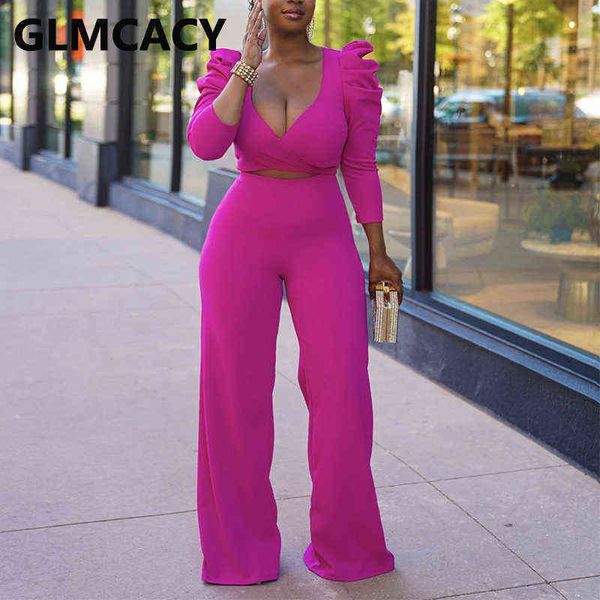 women's two piece pants two piece classy suits puff sleeve loose pants set t220902, White
women's two piece pants two piece classy suits puff sleeve loose pants set t220902, White