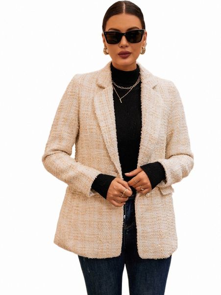 women's two piece pants lapel collar single breasted split back blazer z2k8#, White
women's two piece pants lapel collar single breasted split back blazer z2k8#, White