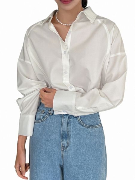 women's blouses & shirts dazy drop shoulder button front shirt o30q#, White
women's blouses & shirts dazy drop shoulder button front shirt o30q#, White