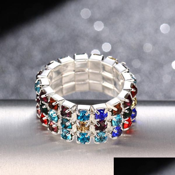 solitaire ring fashion 3 rows crystal rings for women men elastic finger ring creative golden sier party wedding couple je bdejewelry dhj9s, Golden;silver
solitaire ring fashion 3 rows crystal rings for women men elastic finger ring creative golden sier party wedding couple je bdejewelry dhj9s, Golden;silver