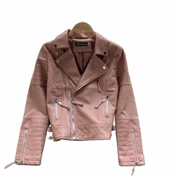 women's leather & faux leather women's leather & faux women jacket autumn ladies notched collar zipper slim black pink pu fashion
women's leather & faux leather women's leather & faux women jacket autumn ladies notched collar zipper slim black pink pu fashion