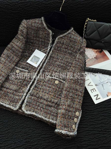 women's jackets designer nanyou xiaoxiangfeng 22 autumn winter new french tweed pocket decorative jacket zhou xun wang yibo 3ya1, Black;brown
women's jackets designer nanyou xiaoxiangfeng 22 autumn winter new french tweed pocket decorative jacket zhou xun wang yibo 3ya1, Black;brown