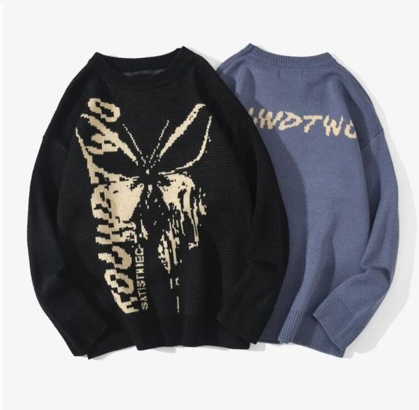 autumn and winter european american women's sweaters fashion headwear butterfly jacquard sweater warm sweater knited pullover long slee, White;black
autumn and winter european american women's sweaters fashion headwear butterfly jacquard sweater warm sweater knited pullover long slee, White;black
