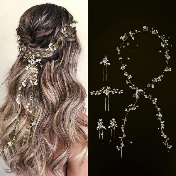 headbands wedding hair vine for brides 39 4 inch crystal beads bridal pieces with pearl pins handmade rhinestones headpieces yydhhome amyol, Silver
headbands wedding hair vine for brides 39 4 inch crystal beads bridal pieces with pearl pins handmade rhinestones headpieces yydhhome amyol, Silver