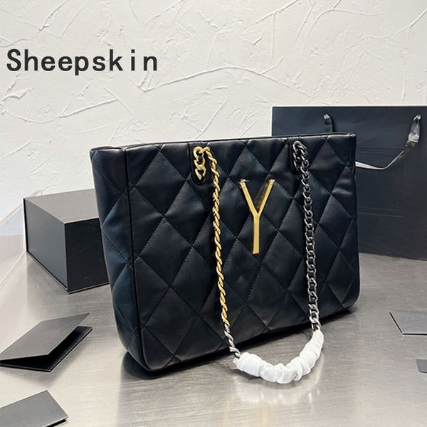diamond lattice chain tote bags women designer handbags shoulder shop bags open purse genuine leather fashion letter gold silver hardware po
diamond lattice chain tote bags women designer handbags shoulder shop bags open purse genuine leather fashion letter gold silver hardware po