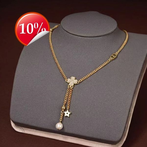 luxury design women's necklace d home / di cd full diamond clover tassel star pearl simple fashion versatile jewelry bracelet, Silver
luxury design women's necklace d home / di cd full diamond clover tassel star pearl simple fashion versatile jewelry bracelet, Silver