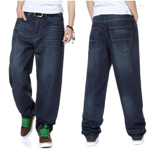 men's jeans men large size hip hop casual pants washed street tide men's skateboard 30-44 46, Blue
men's jeans men large size hip hop casual pants washed street tide men's skateboard 30-44 46, Blue