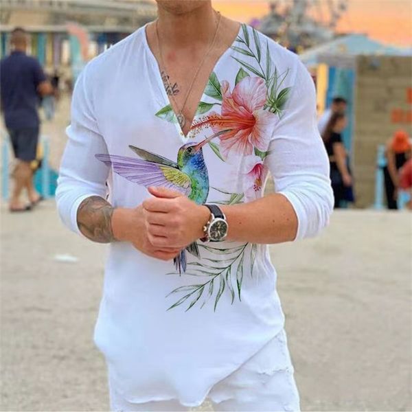 men's t shirts men t-shirt long sleeves harajuku tees animal printed v-neck loose tshirts spring autumn streetwear fashion clothes 220, White;black
men's t shirts men t-shirt long sleeves harajuku tees animal printed v-neck loose tshirts spring autumn streetwear fashion clothes 220, White;black