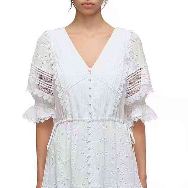 casual dresses french single sp early autumn 5-sleeve lace stitched v-neck embroidered dress, Black;gray
casual dresses french single sp early autumn 5-sleeve lace stitched v-neck embroidered dress, Black;gray