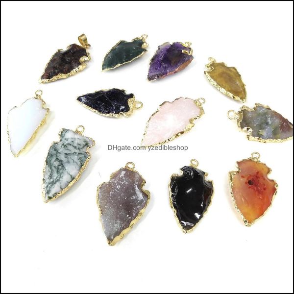 charms leaf arrowhead agate healing crystal pillar charm quartz blue yellow purple white semi-precious stone pendant diy dhseller2010 dhyqm, Bronze;silver
charms leaf arrowhead agate healing crystal pillar charm quartz blue yellow purple white semi-precious stone pendant diy dhseller2010 dhyqm, Bronze;silver