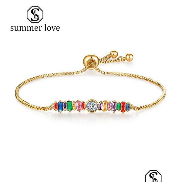 link chain women girls gold rainbow bar crystal charm bracelet adjustable chain tennis colorf cubic zirconia bangle party w lulubaby dhrsi, Black
link chain women girls gold rainbow bar crystal charm bracelet adjustable chain tennis colorf cubic zirconia bangle party w lulubaby dhrsi, Black