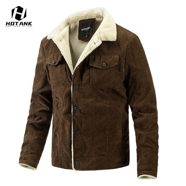 men's jackets autumn winter mens jacket lapel corduroy coat brand fleece wool collar thick men retro fashion warm coats 220905, Black;brown
men's jackets autumn winter mens jacket lapel corduroy coat brand fleece wool collar thick men retro fashion warm coats 220905, Black;brown