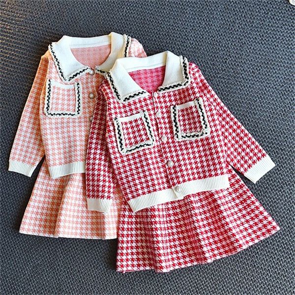kids girls clothing sets long sleeve sweaters fashion wear knitted cardigan and skirt clothes suit for children baby girl 20220905 e3, White
kids girls clothing sets long sleeve sweaters fashion wear knitted cardigan and skirt clothes suit for children baby girl 20220905 e3, White