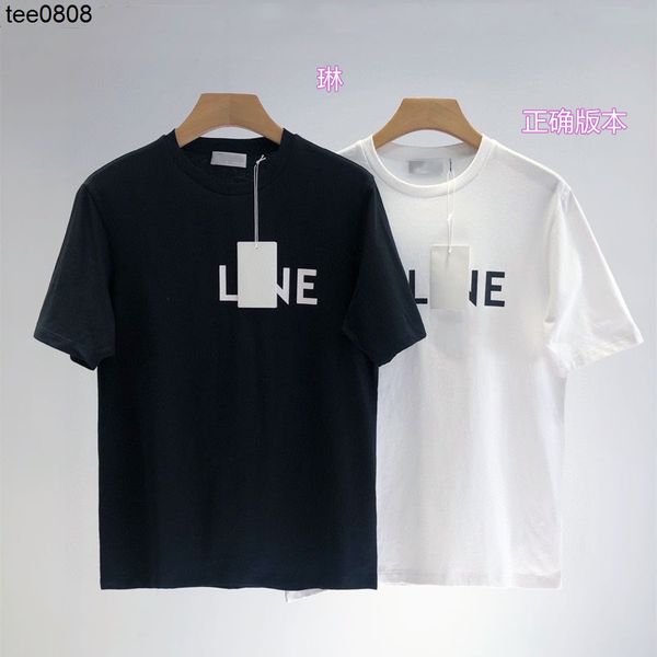 celinss jacket linjia male and female couple cotton t-shirt 2022 summer letter short sleeve correct version round collar fashion brand, White
celinss jacket linjia male and female couple cotton t-shirt 2022 summer letter short sleeve correct version round collar fashion brand, White