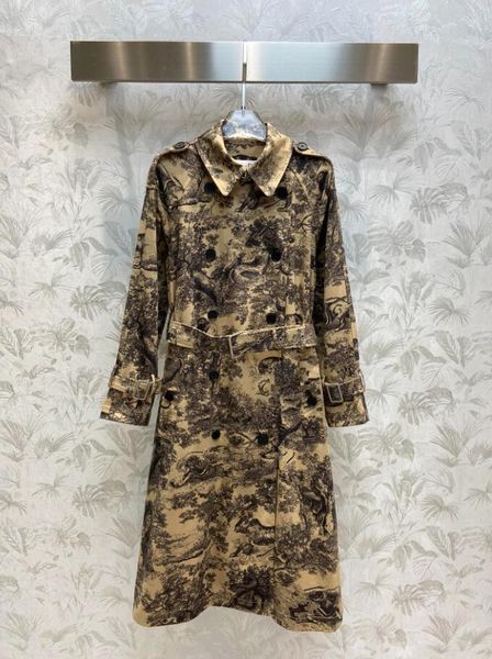 22 women's trench coats pocket print trench coat three-dimensional cut belt waist design high w aist long skirt 904, Tan;black
22 women's trench coats pocket print trench coat three-dimensional cut belt waist design high w aist long skirt 904, Tan;black