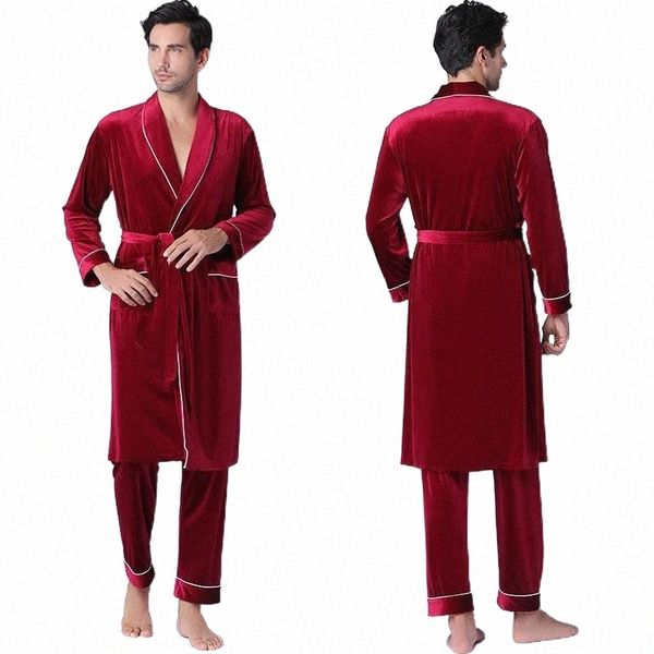 men's sleepwear men's sleepwear velvet pajamas winter nightgown trousers home clothes two-piece suit mens pyjama flannel men cozy, Black;brown
men's sleepwear men's sleepwear velvet pajamas winter nightgown trousers home clothes two-piece suit mens pyjama flannel men cozy, Black;brown