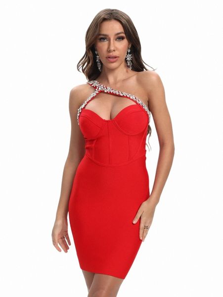 casual dresses rhinestone cut out one shoulder bustier bandage dress b1iu#, Black;gray
casual dresses rhinestone cut out one shoulder bustier bandage dress b1iu#, Black;gray