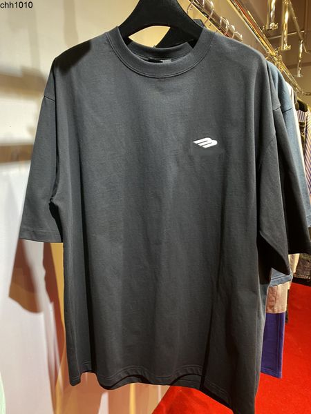 summer high hoodies version chest m-shaped embroidery round neck loose version men's and women's t-shirt short sleeve balencaigass, Black
summer high hoodies version chest m-shaped embroidery round neck loose version men's and women's t-shirt short sleeve balencaigass, Black
