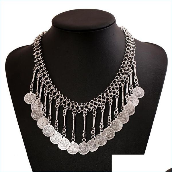 chokers chokers large vintage coin tassel woman necklace choker bohemian ethnic statement gypsy maxi pendants drop delivery 2021 jewe dh4xv, Golden;silver
chokers chokers large vintage coin tassel woman necklace choker bohemian ethnic statement gypsy maxi pendants drop delivery 2021 jewe dh4xv, Golden;silver