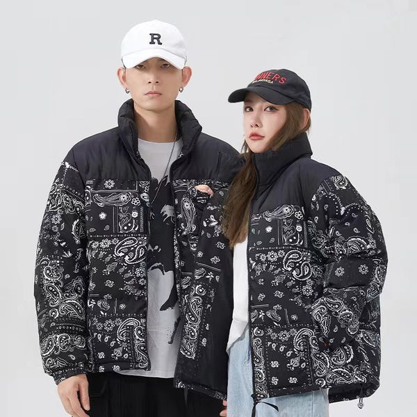 mens downs womens coats winter male warm cashew coat add hair thickening cotton quilted jacket couples cotton-padded outwear wear on both si, Black
mens downs womens coats winter male warm cashew coat add hair thickening cotton quilted jacket couples cotton-padded outwear wear on both si, Black