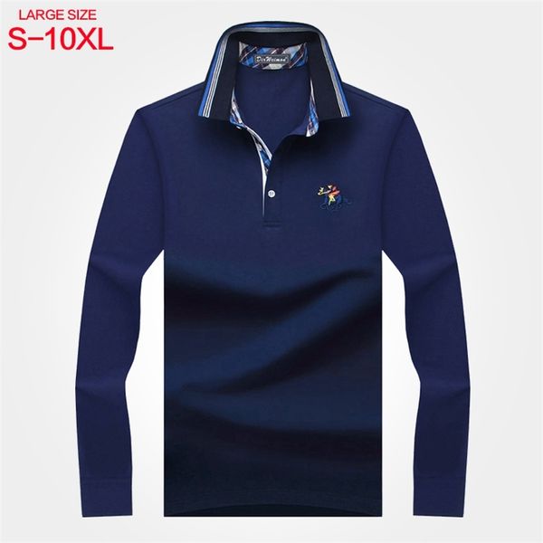 men's polos autumn lapel long sleeve tshirt solid color polo shirt loose large business casual bottom paul 220905, White;black
men's polos autumn lapel long sleeve tshirt solid color polo shirt loose large business casual bottom paul 220905, White;black