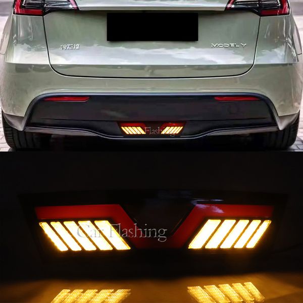 led bumper light rear fog lamp brake light dynamic turn signal reflector for tesla model y 2019 2020 2021 2022
led bumper light rear fog lamp brake light dynamic turn signal reflector for tesla model y 2019 2020 2021 2022