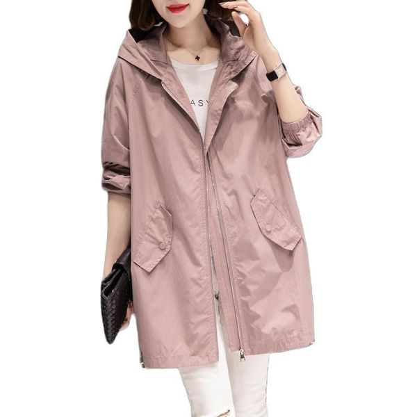 women's trench coats spring autumn hooded windbreaker mid-length thin loose female lined casual outerwear 4xl 220905, Tan;black
women's trench coats spring autumn hooded windbreaker mid-length thin loose female lined casual outerwear 4xl 220905, Tan;black