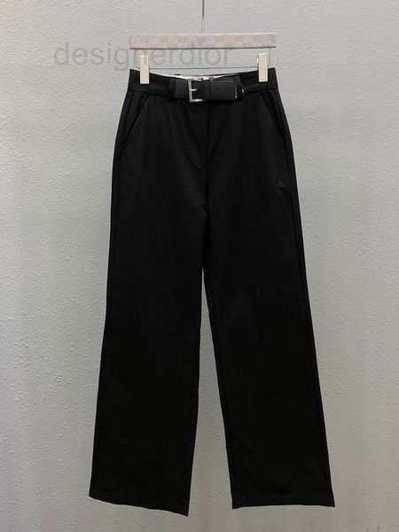 women's pants & capris designer in autumn 2022 the new triangle belt black casual pants look thin and versatile simple straight trouser, Black;white
women's pants & capris designer in autumn 2022 the new triangle belt black casual pants look thin and versatile simple straight trouser, Black;white