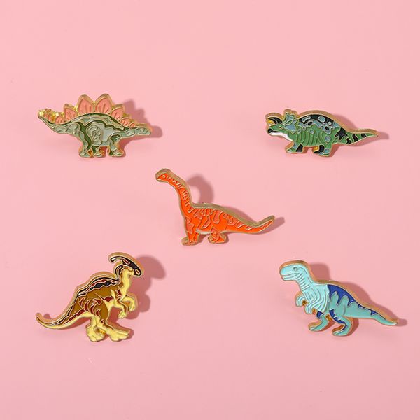 cartoon dinosaur enamel pins stegosaurus pterosauria brooches for kids friends jurassic animal badges bag lapel pin jewelry gift, Gray
cartoon dinosaur enamel pins stegosaurus pterosauria brooches for kids friends jurassic animal badges bag lapel pin jewelry gift, Gray