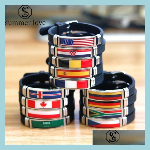 other bracelets national flag bracelets spain germany england australia brazil sile bracelet wristband men fitness sporty je sexyhanz dhq0m, Golden;silver
other bracelets national flag bracelets spain germany england australia brazil sile bracelet wristband men fitness sporty je sexyhanz dhq0m, Golden;silver