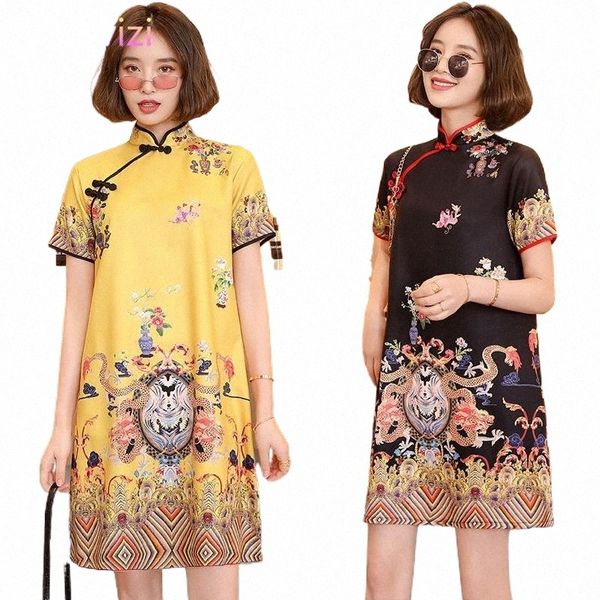 ethnic clothing -xxl yellow black loose fashion modern trend cheongsam dress for women short sleeve qipao traditional chinese clothes ethni, Red
ethnic clothing -xxl yellow black loose fashion modern trend cheongsam dress for women short sleeve qipao traditional chinese clothes ethni, Red
