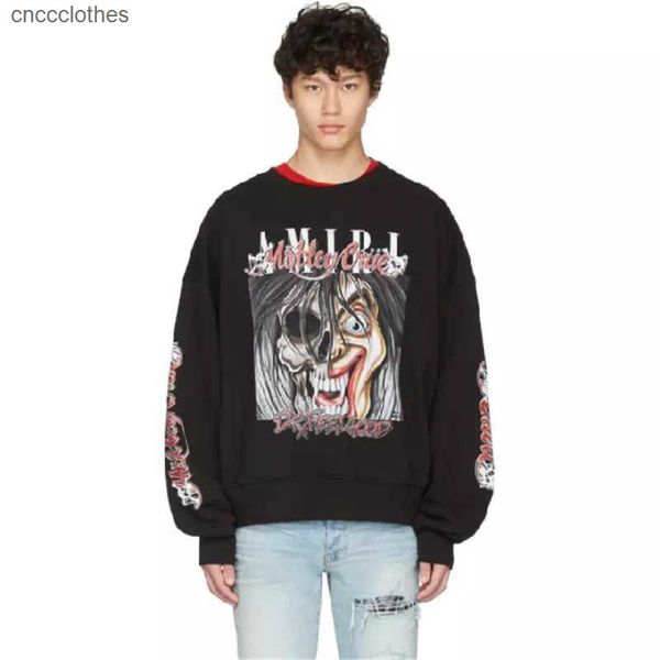 men's hoodies sweatshirts chao brand fashion20ss amirs wind printed grimace couples hooded sweater spring and summer high street, Black
men's hoodies sweatshirts chao brand fashion20ss amirs wind printed grimace couples hooded sweater spring and summer high street, Black