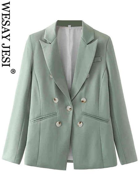 suit wesay jesi solid color grey bean green elegant casual lady blazer premium, White;black
suit wesay jesi solid color grey bean green elegant casual lady blazer premium, White;black