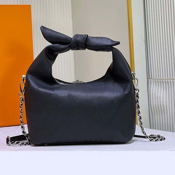 luxury chain handbags calf leather braided bag designer perforated shoulder bags knot-shape handle totes
luxury chain handbags calf leather braided bag designer perforated shoulder bags knot-shape handle totes