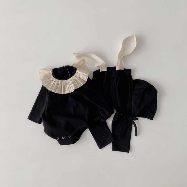 clothing sets baby girl clothes bodysuit pants hat 3pcs cotton toddler outfits kids overalls children boys 220905, White
clothing sets baby girl clothes bodysuit pants hat 3pcs cotton toddler outfits kids overalls children boys 220905, White