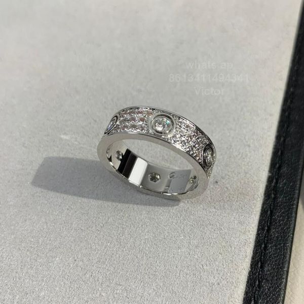 love ring full diamond wide 56mm v gold 18k never fade luxury brand officia, Silver
love ring full diamond wide 56mm v gold 18k never fade luxury brand officia, Silver