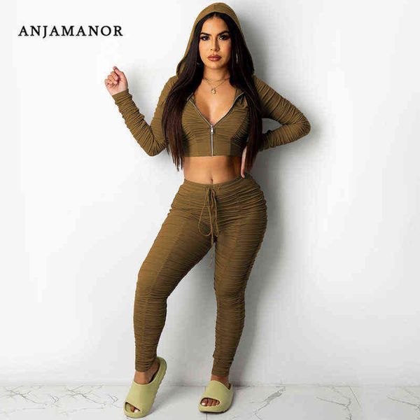 women's two piece pants anjamanor 2 piece sweatsuits for women fall winter fashion clothes ruched knitted cropped hoodie pants sets spo, White
women's two piece pants anjamanor 2 piece sweatsuits for women fall winter fashion clothes ruched knitted cropped hoodie pants sets spo, White